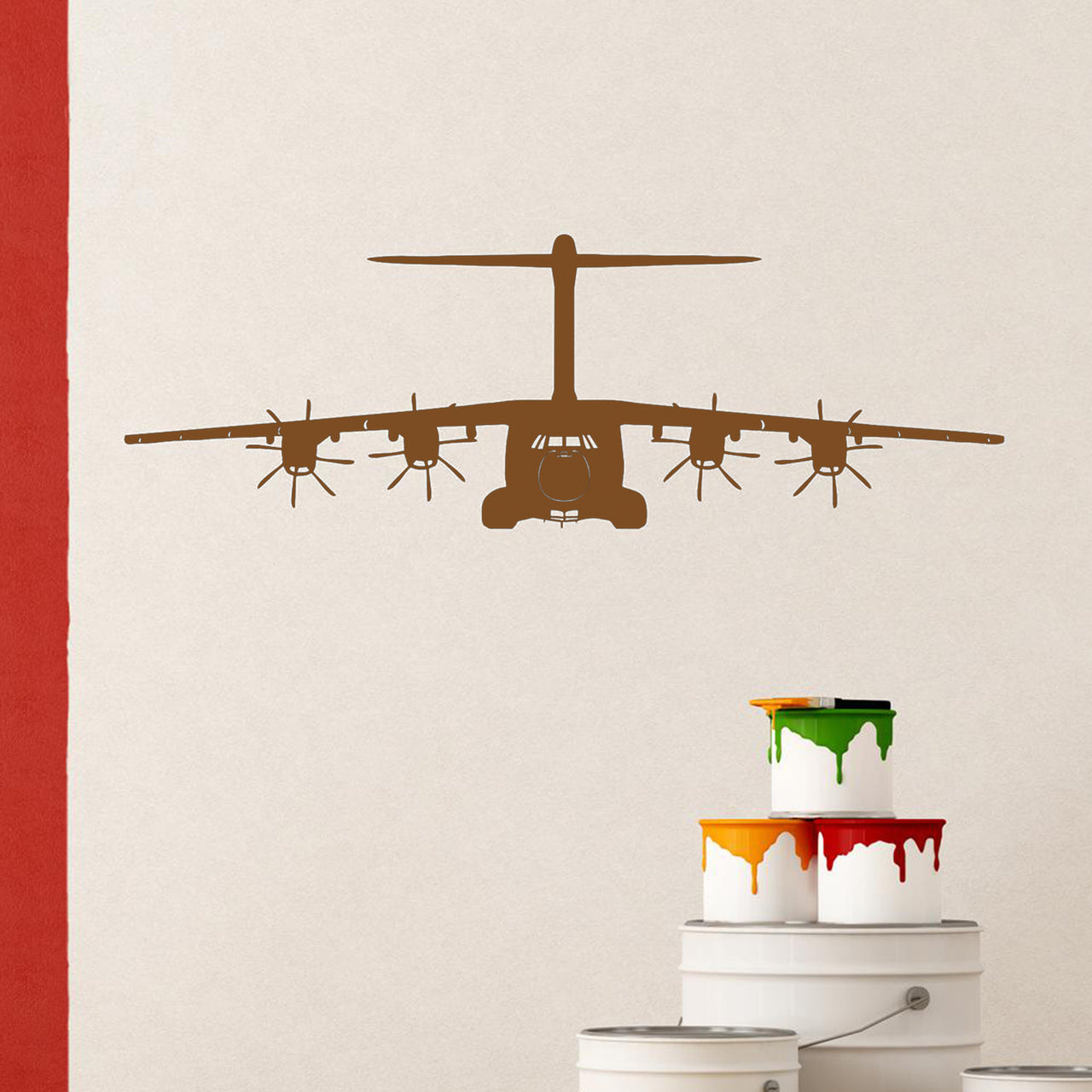 Airbus A400M Designed Wall Sticker