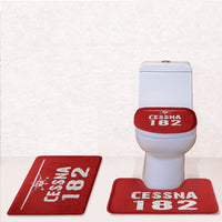 Thumbnail for Cessna 182 & Plane Designed Toilet Seat Cover Three-piece Set
