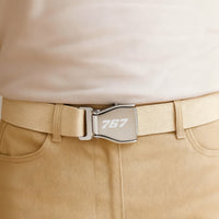 Thumbnail for 767 Flat Text Designed Fashion Airplane Seat Belts