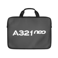 Thumbnail for A321neo & Text Designed Laptop & Tablet Bags