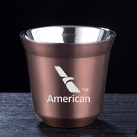 Thumbnail for American Airlines Designed Double Wall Stainless Steel Coffee Mugs