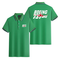Thumbnail for Amazing 737 Max Designed Stylish Polo T-Shirts (Double-Side)