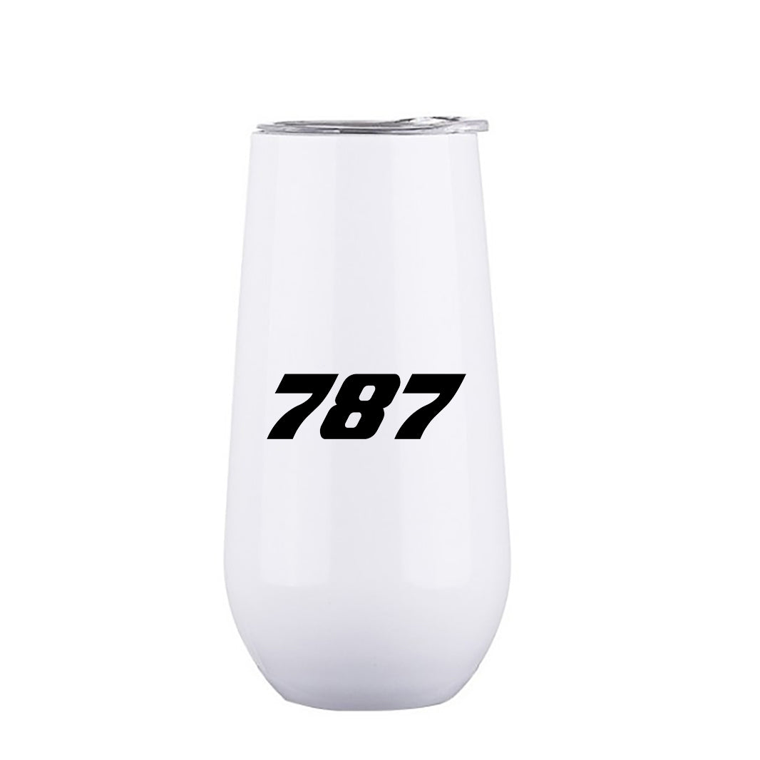 787 Flat Text Designed 6oz Egg Cups