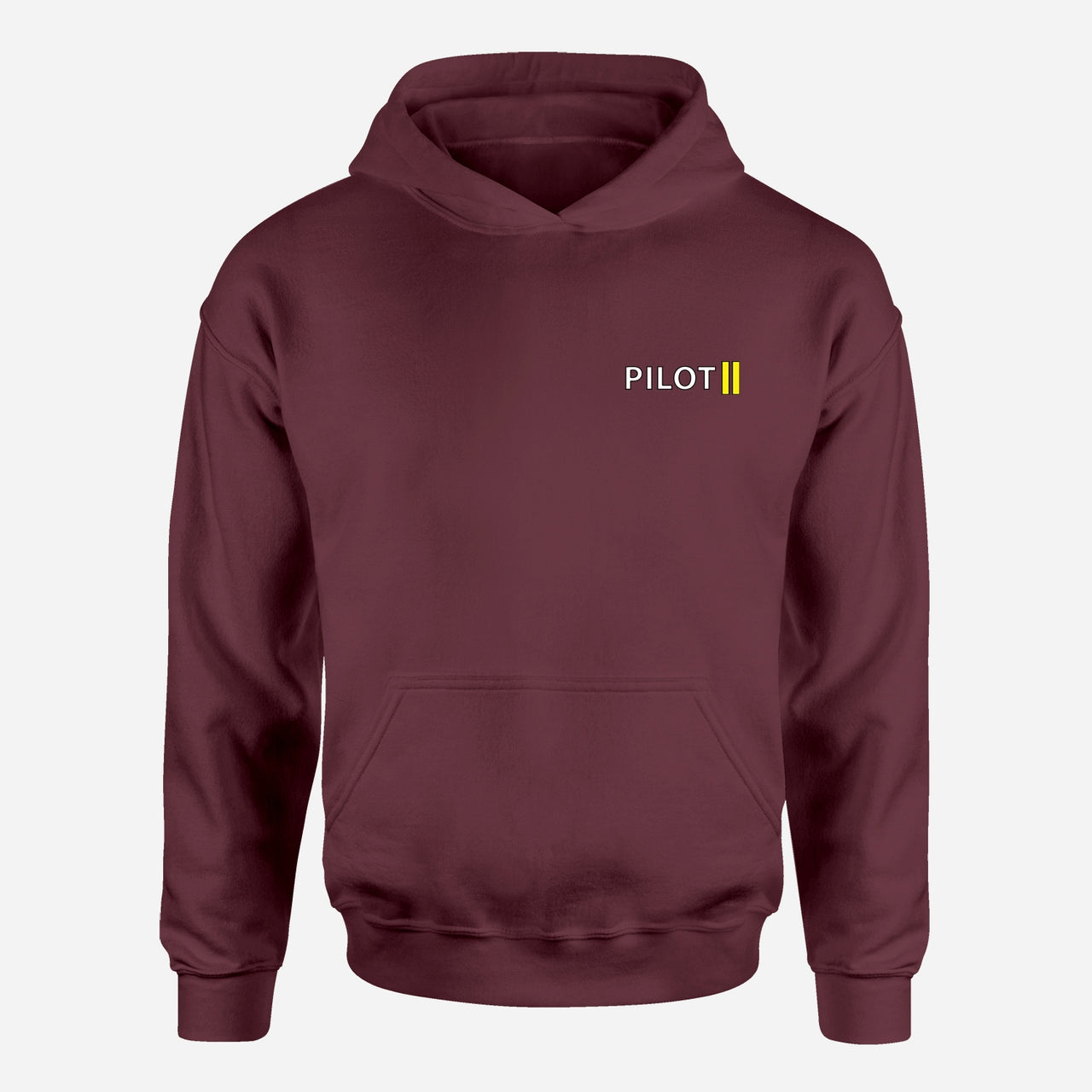 Pilot & Stripes (2 Lines) Designed Hoodies