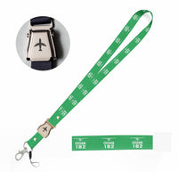 Thumbnail for Cessna 182 & Plane Designed Airplane Seat Belt Detachable Lanyard & ID Holders