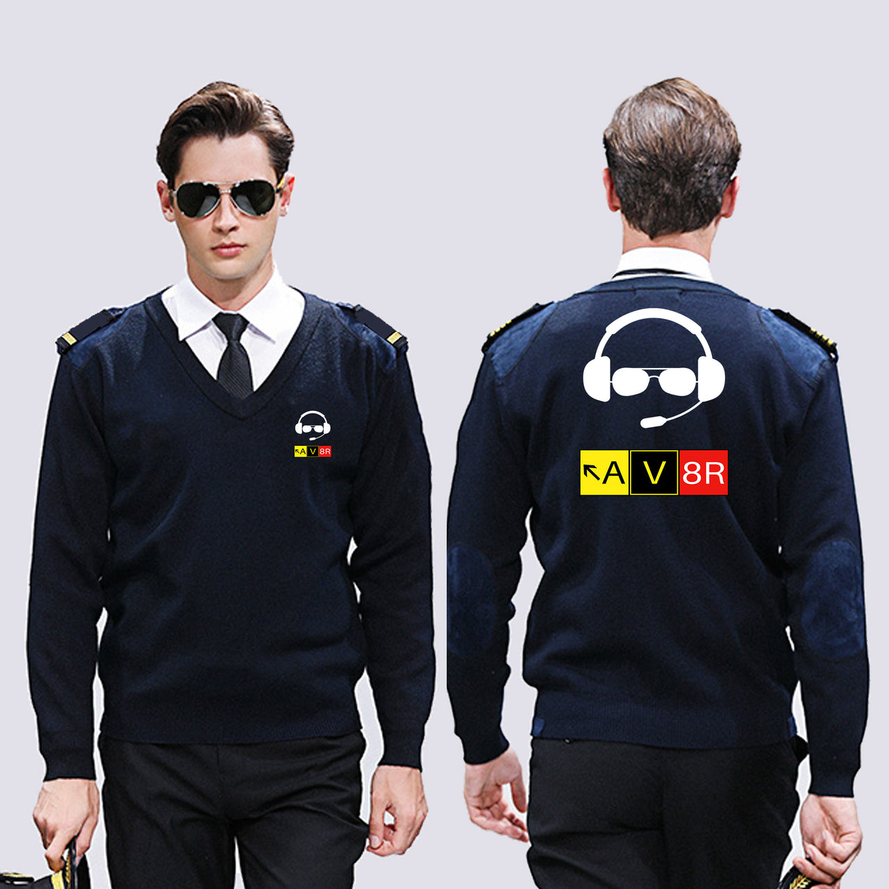 AV8R 2 Designed Wool Pilot Sweaters