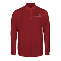Thumbnail for Boeing 747 Queen of the Skies Designed Long Sleeve Polo T-Shirts