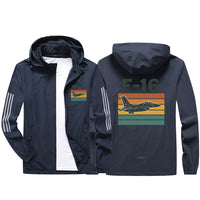 Thumbnail for Retro Fighter Jet F16 Design Sport & Running Jackets