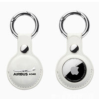 Thumbnail for The Airbus A340 Design Airtags Leather Cases