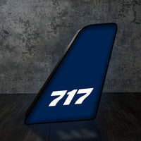 Thumbnail for 717 Flat Text Designed Led Aircraft Tail & 3D Lamp - view 8