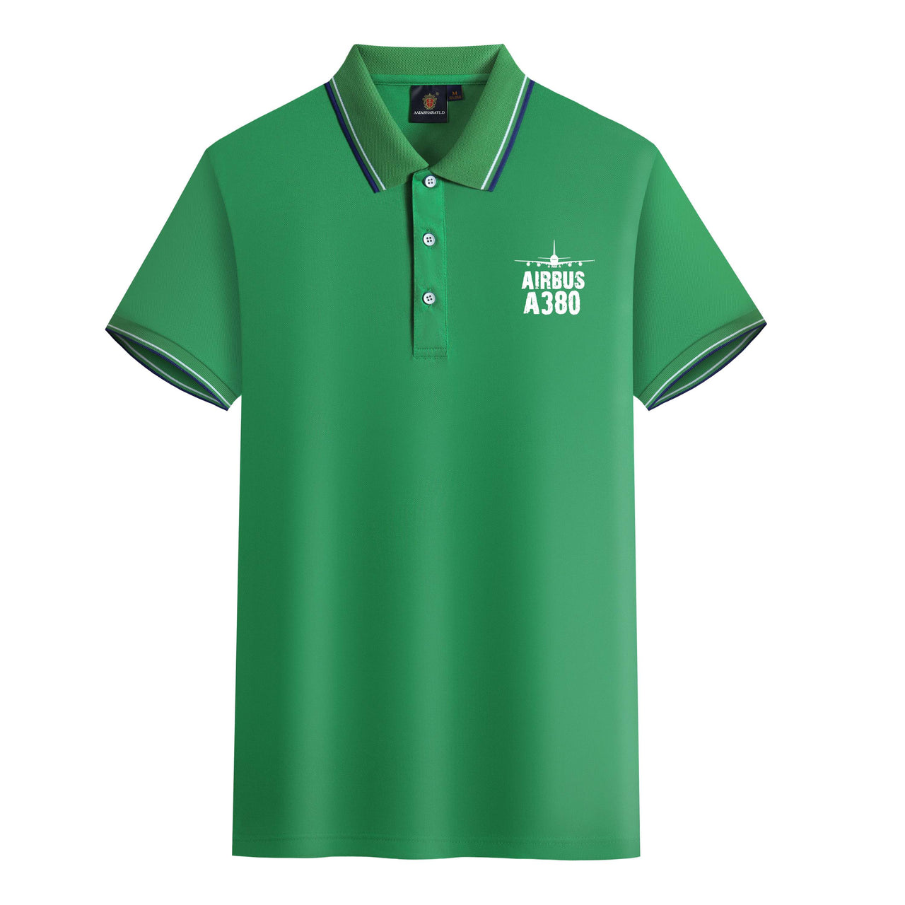 Airbus A380 & Plane Designed Stylish Polo T-Shirts