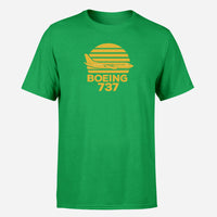 Thumbnail for Retro Boeing 737 Design Super Quality T-Shirts