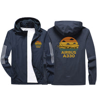 Thumbnail for Retro Airbus A330 Design Sport & Running Jackets