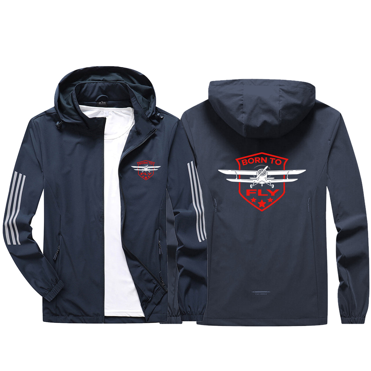 Born To Fly Designed Sport & Running Jackets