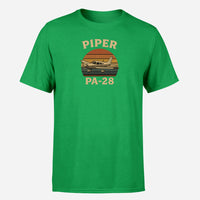 Thumbnail for Retro Piper PA-28 Design Super Quality T-Shirts