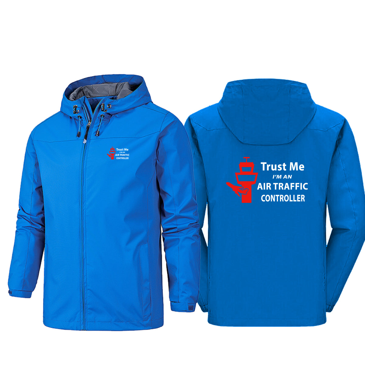 Trust Me I'm an Air Traffic Controller Designed Rain Jackets & Windbreakers