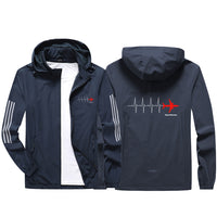 Thumbnail for Aviation Heartbeats Sport & Running Jackets