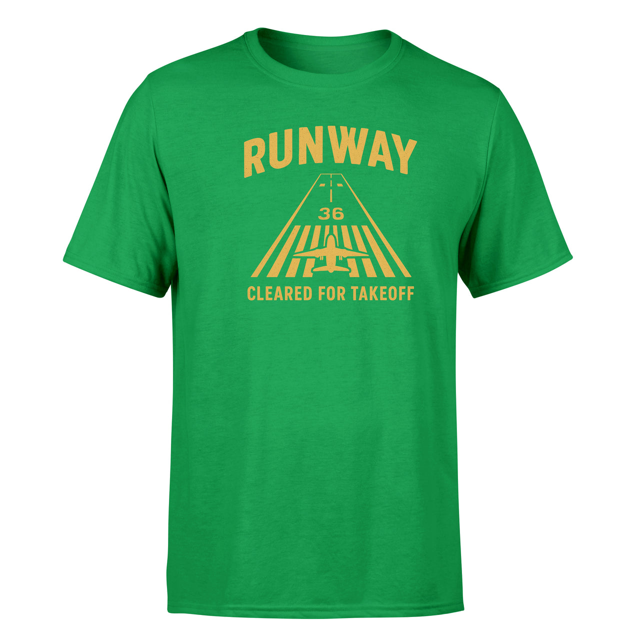 Cleared For Takeoff Design Super Quality T-Shirts