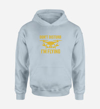 Thumbnail for Don't Disturb I'm Flying Designed Hoodies