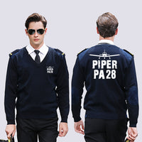 Thumbnail for Piper PA28 & Plane Designed Wool Pilot Sweaters