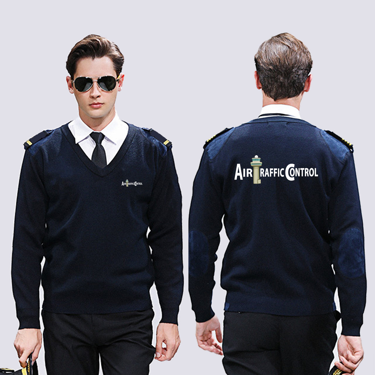 Air Traffic Control Designed Wool Pilot Sweaters