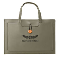 Thumbnail for Your Custom Name Design Lightweight Laptop Bag Large Capacity Business Bag