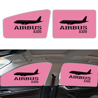 Thumbnail for Airbus A320 Printed Designed Car Sun Shade (Side window)