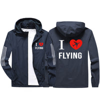 Thumbnail for I Love Flying Sport & Running Jackets