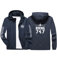 Thumbnail for Boeing 747 & Plane Sport & Running Jackets