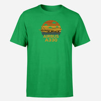 Thumbnail for Retro Airbus A330 Design Super Quality T-Shirts