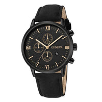 Thumbnail for Quartz Watch Men Roman Dial Watch Fashion Round Date Quartz Watch
