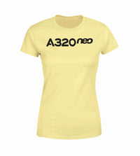 Thumbnail for A320neo & Text Designed Women T-Shirts