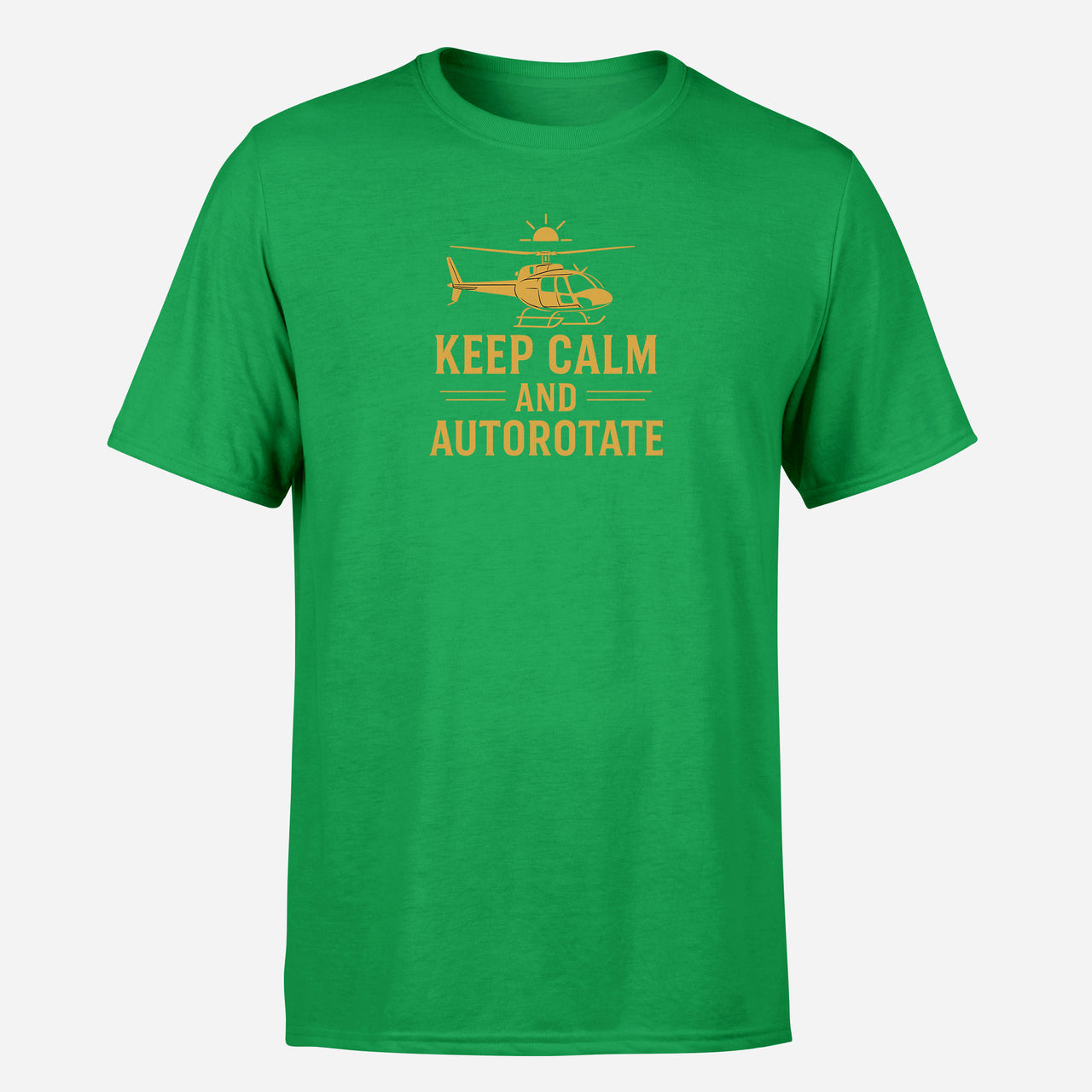 Keep Calm and Autorotate Design Super Quality T-Shirts