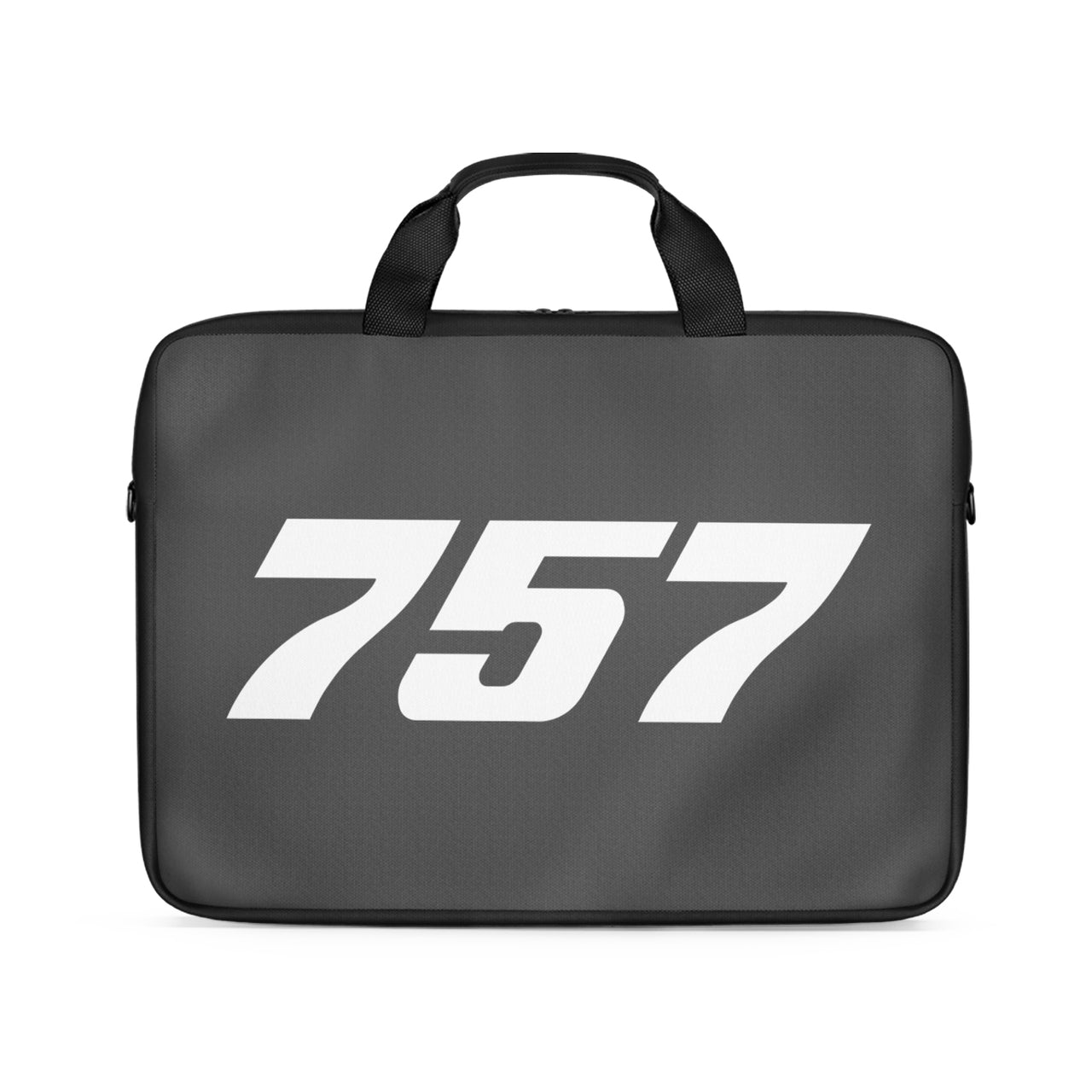 757 Flat Text Designed Laptop & Tablet Bags
