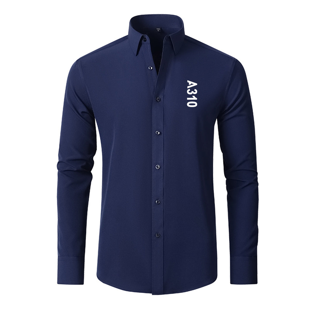 A310 Text Designed Long Sleeve Shirts