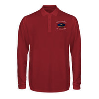 Thumbnail for Your Captain Is Speaking Designed Long Sleeve Polo T-Shirts