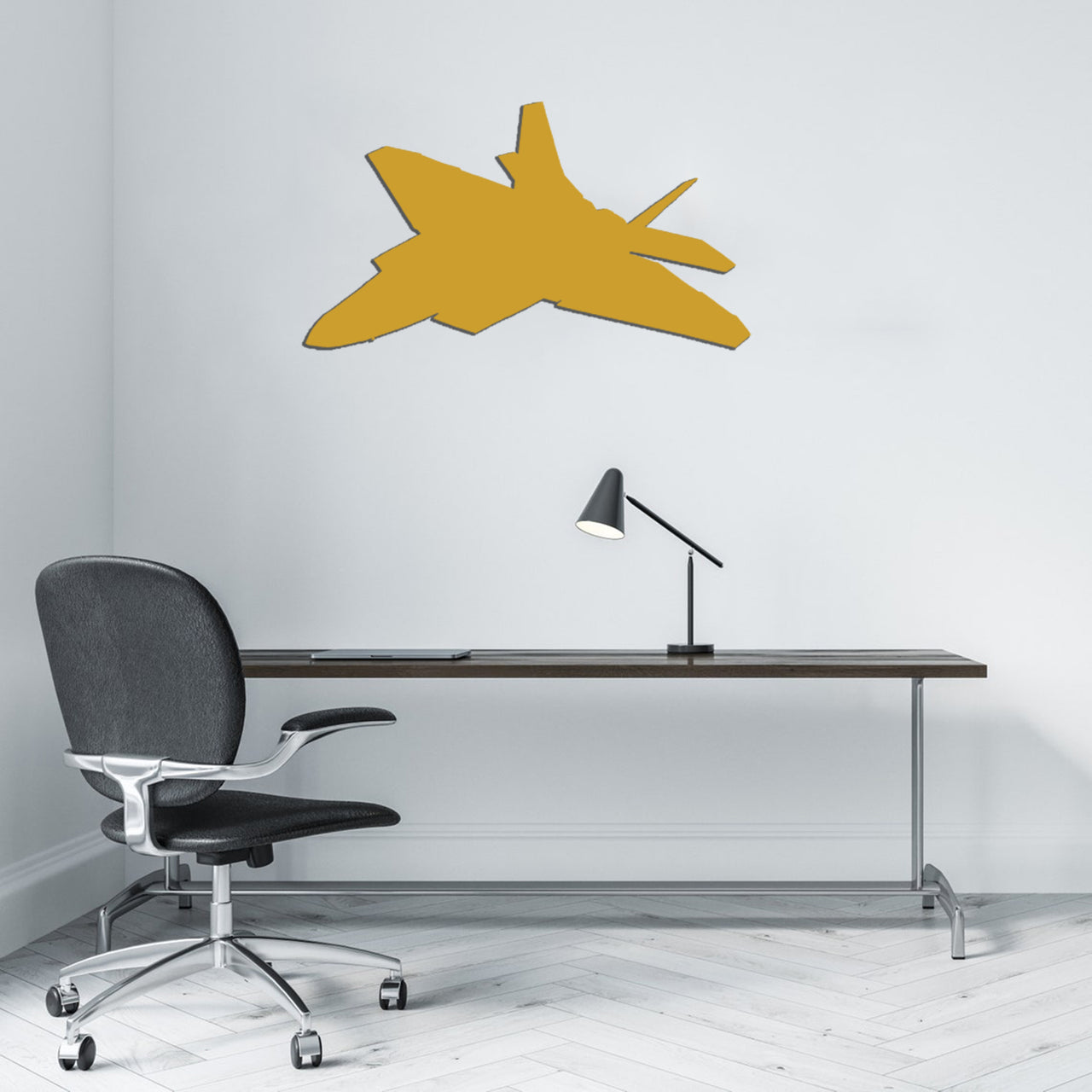 The Lockheed Martin F22 Designed Wall Metal Signs