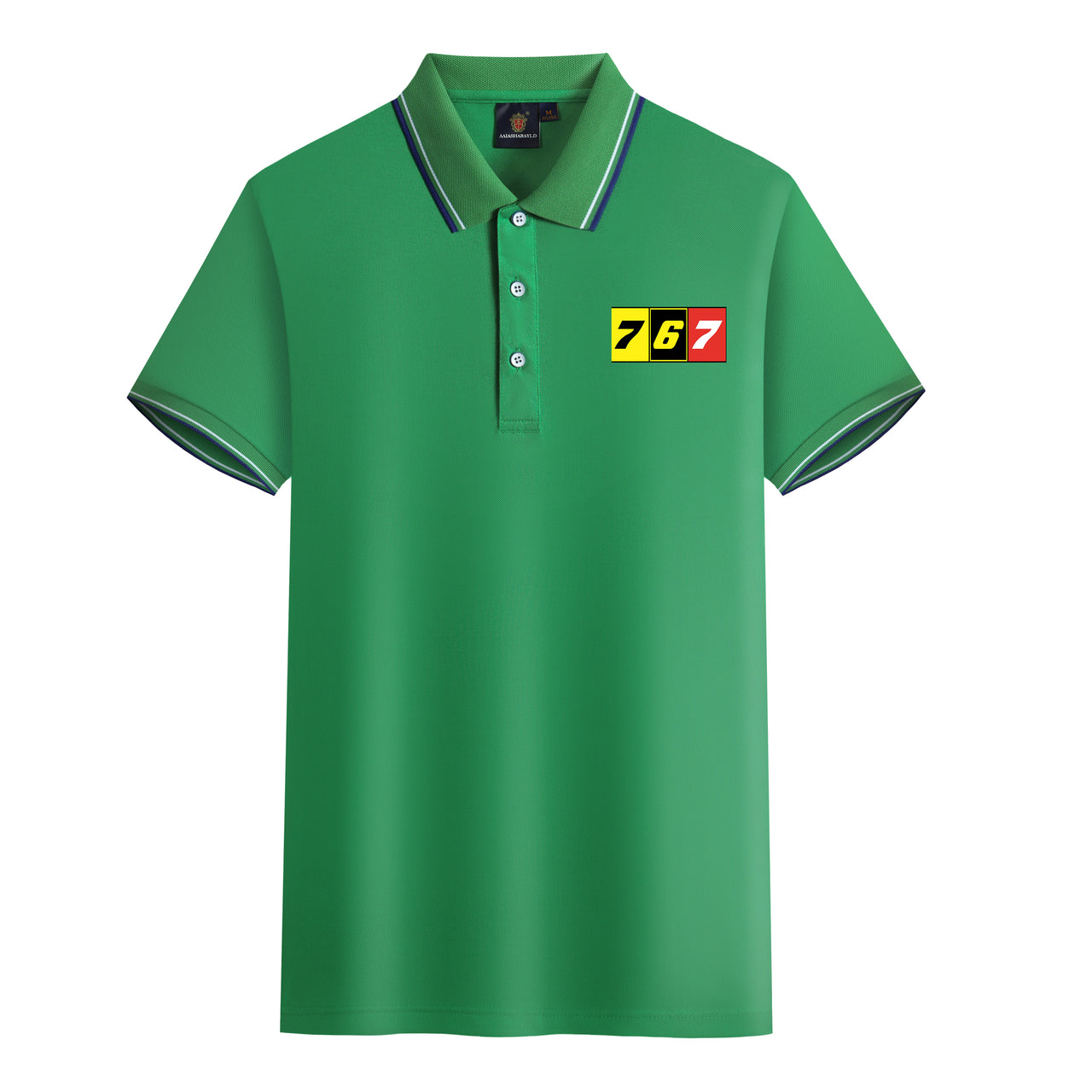 Flat Colourful 767 Designed Stylish Polo T-Shirts