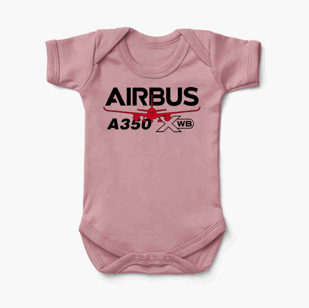 Amazing Airbus A350 XWB Designed Baby Bodysuits