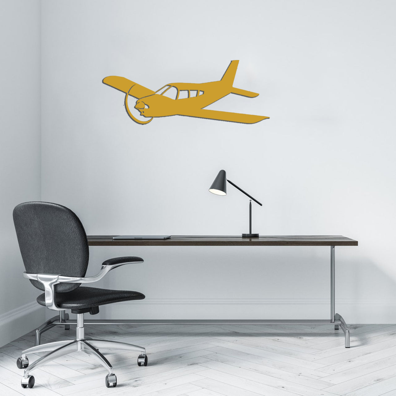 The Piper PA28 Designed Wall Metal Signs