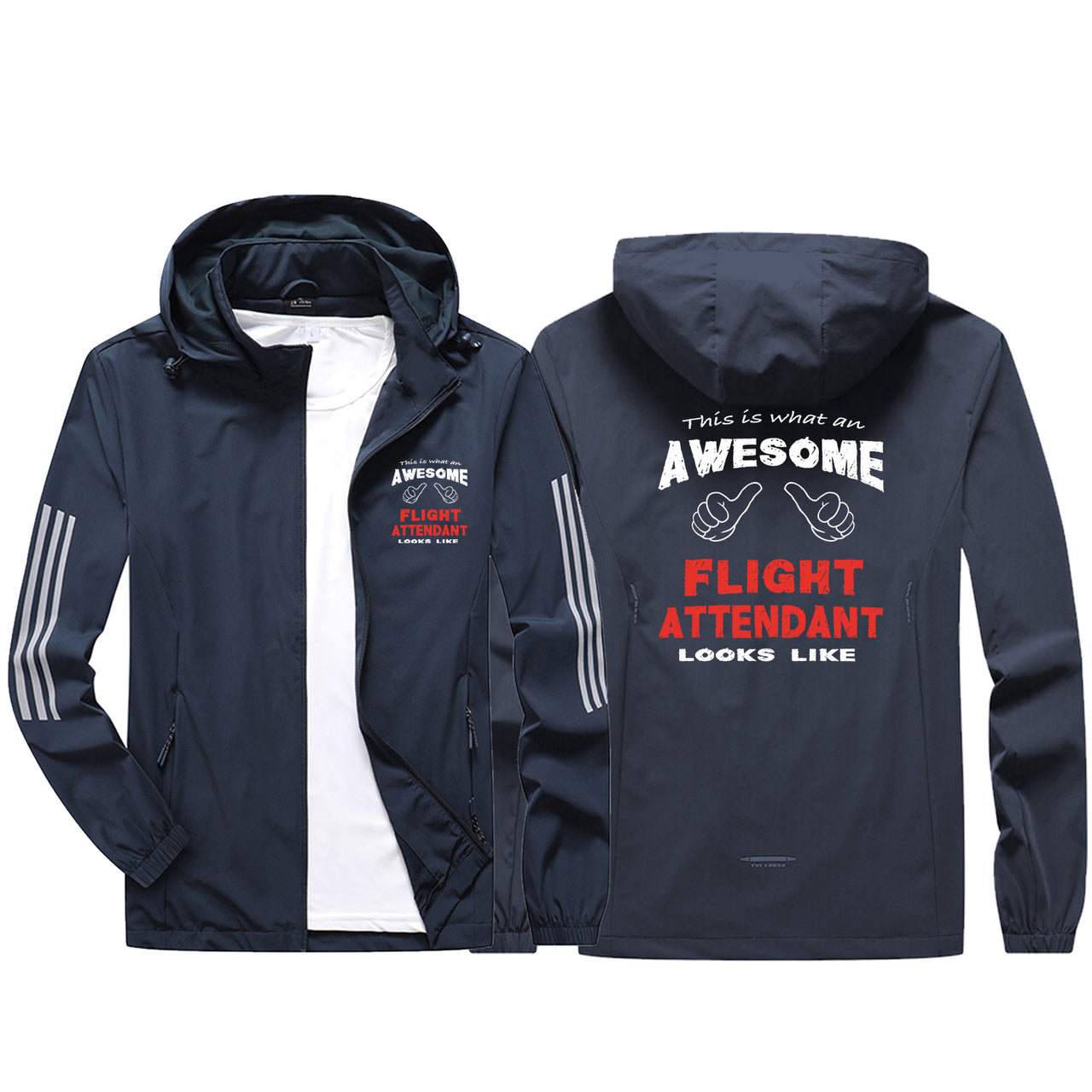 Flight Attendant Sport & Running Jackets