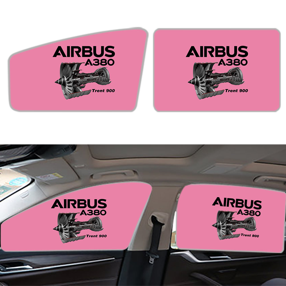 Airbus A380 & Trent 900 Engine Designed Car Sun Shade (Side window)