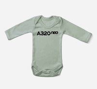 Thumbnail for A320neo & Text Designed Baby Bodysuits