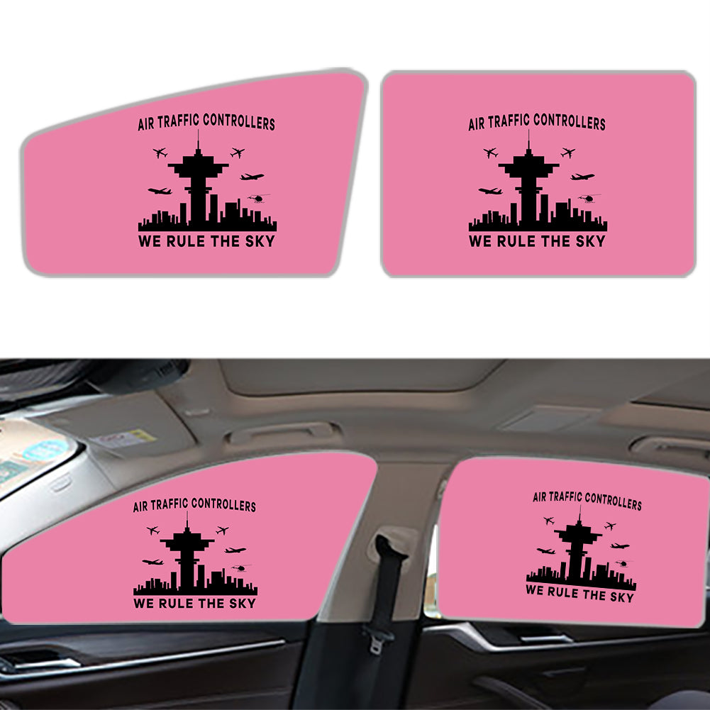 Air Traffic Controllers - We Rule The Sky Designed Car Sun Shade (Side window)