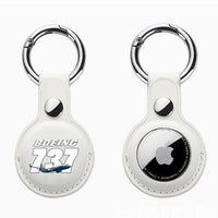 Thumbnail for Super Boeing 737+Text Design Airtags Leather Cases
