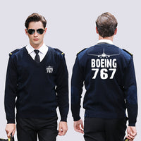 Thumbnail for Boeing 767 & Plane Designed Wool Pilot Sweaters