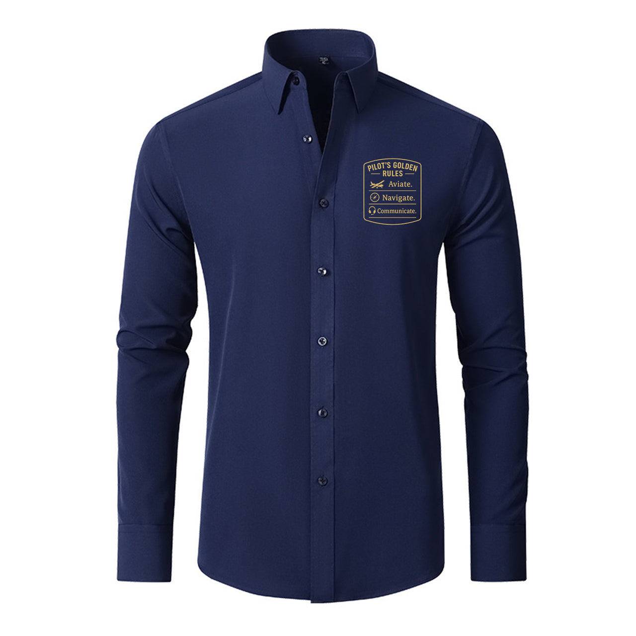 Pilot's Golden Rules Designed Long Sleeve Shirts