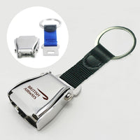 Thumbnail for British Airways Airlines Designed Airplane Seat Belt Key Chains
