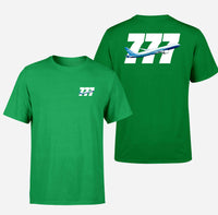 Thumbnail for Super Boeing 777 Designed Double-Side T-Shirts