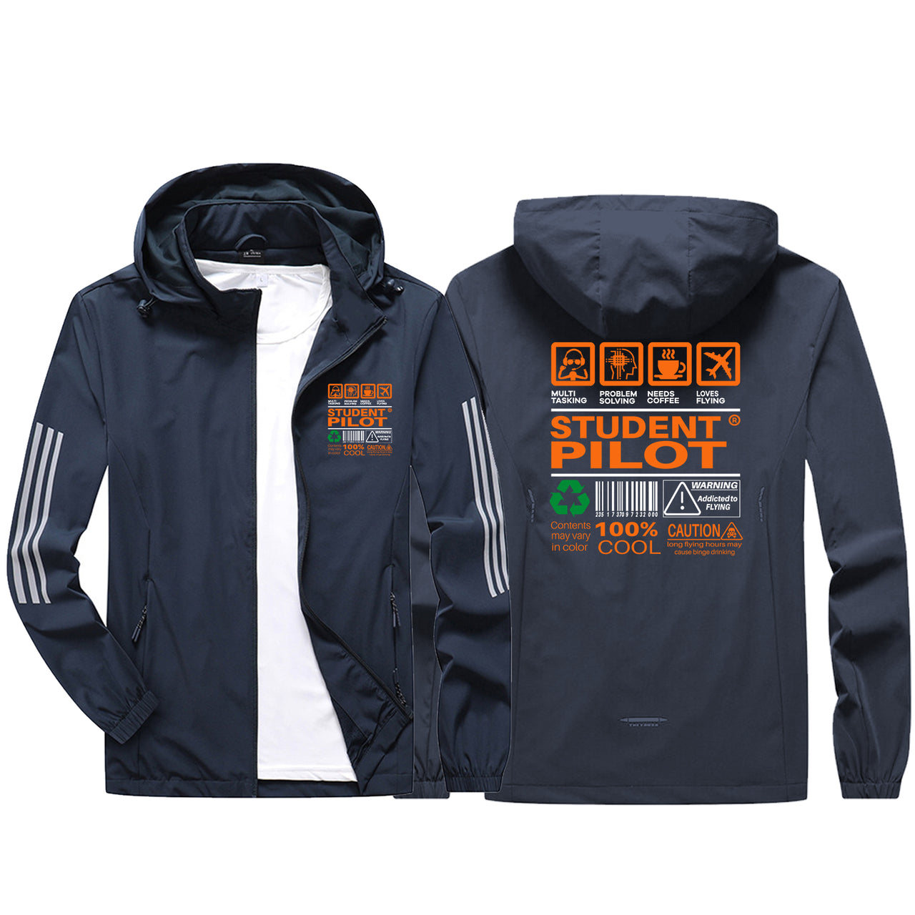Student Pilot Label Sport & Running Jackets